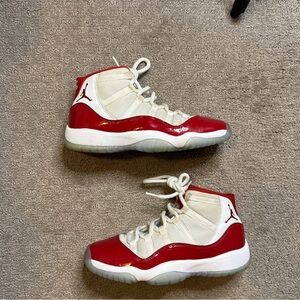 Jordan Kids Sneakers Red and White